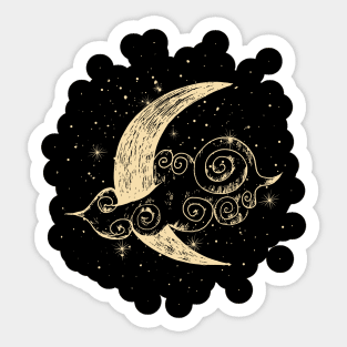 moon Sticker